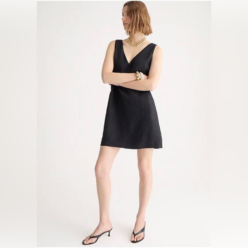 J. Crew Black Mini Dress
